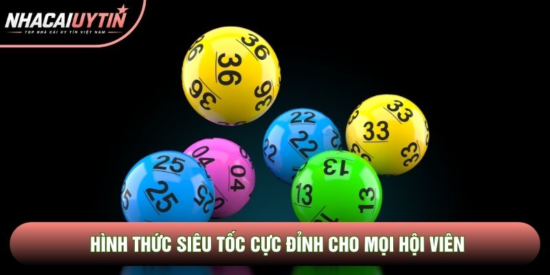Hình thức siêu tốc cực đỉnh cho mọi hội viên Hình thức siêu tốc cực đỉnh cho mọi hội viên